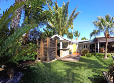 Outdoor Kitchen and Shower